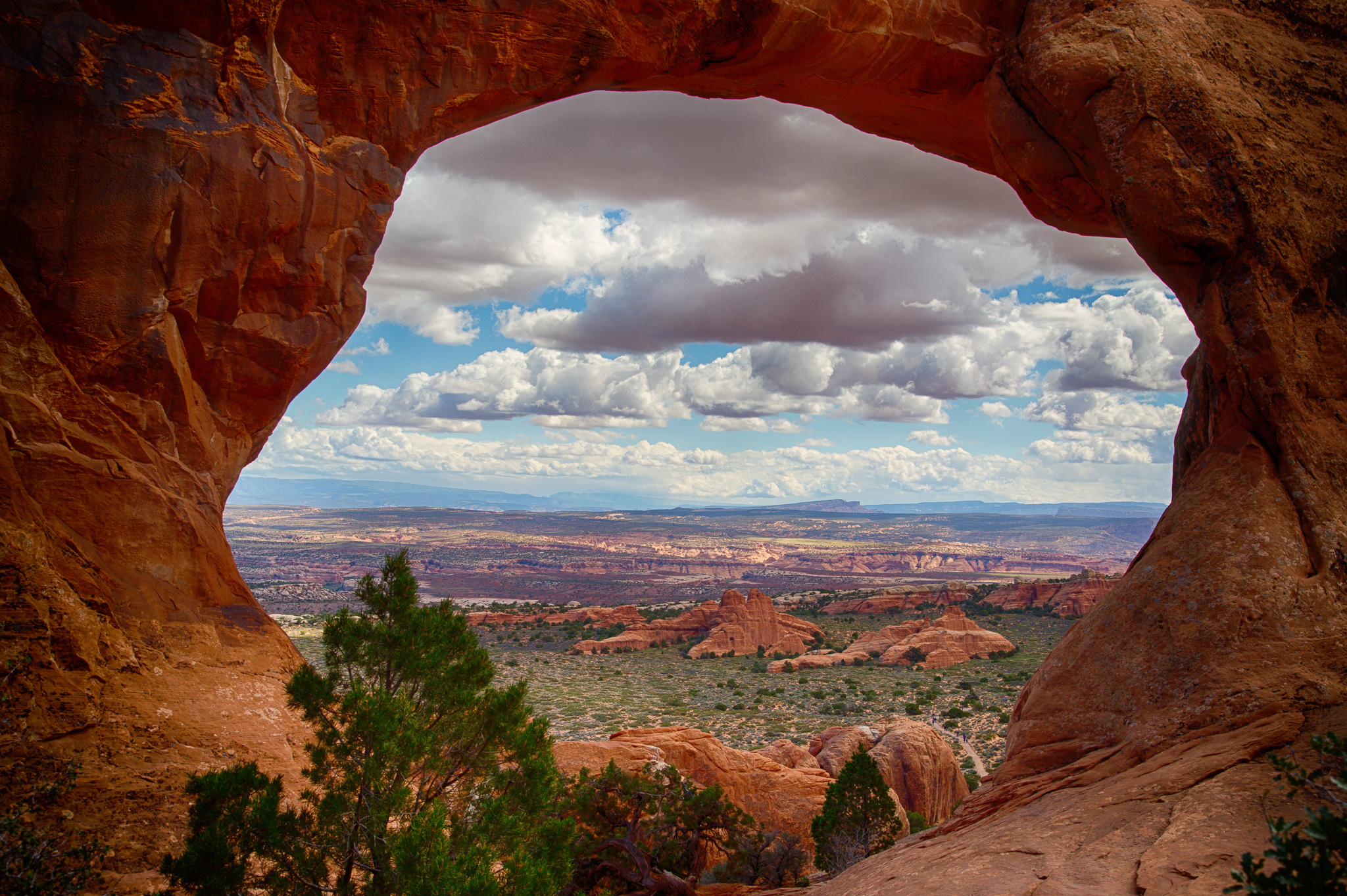 Window Arch, Arches National Park, UT
