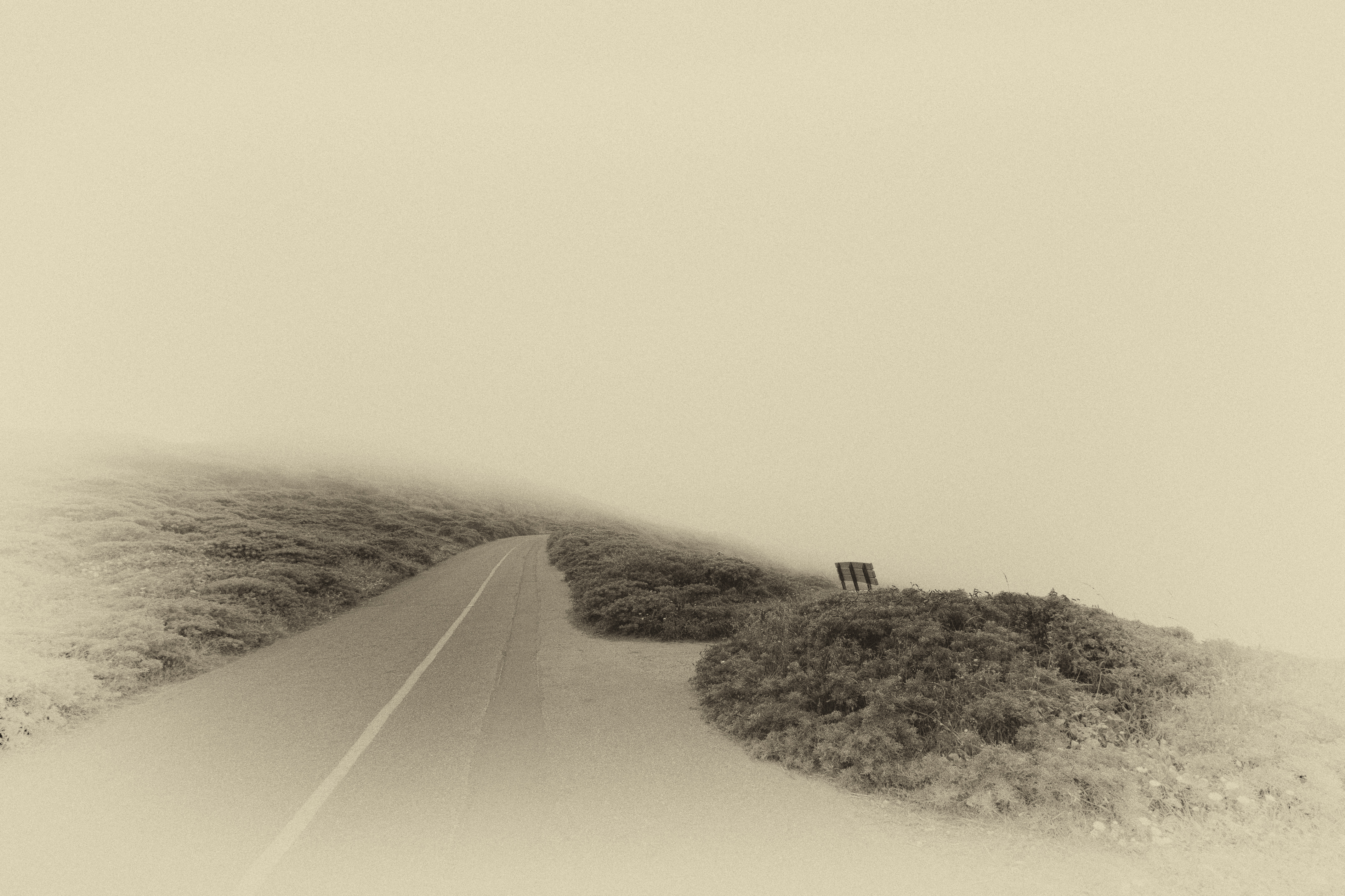 Fog at Point Reyes Lighthouse, CA